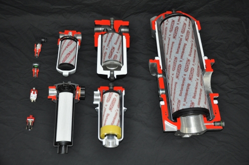 Hydraulic Fluid Filters and Indicators